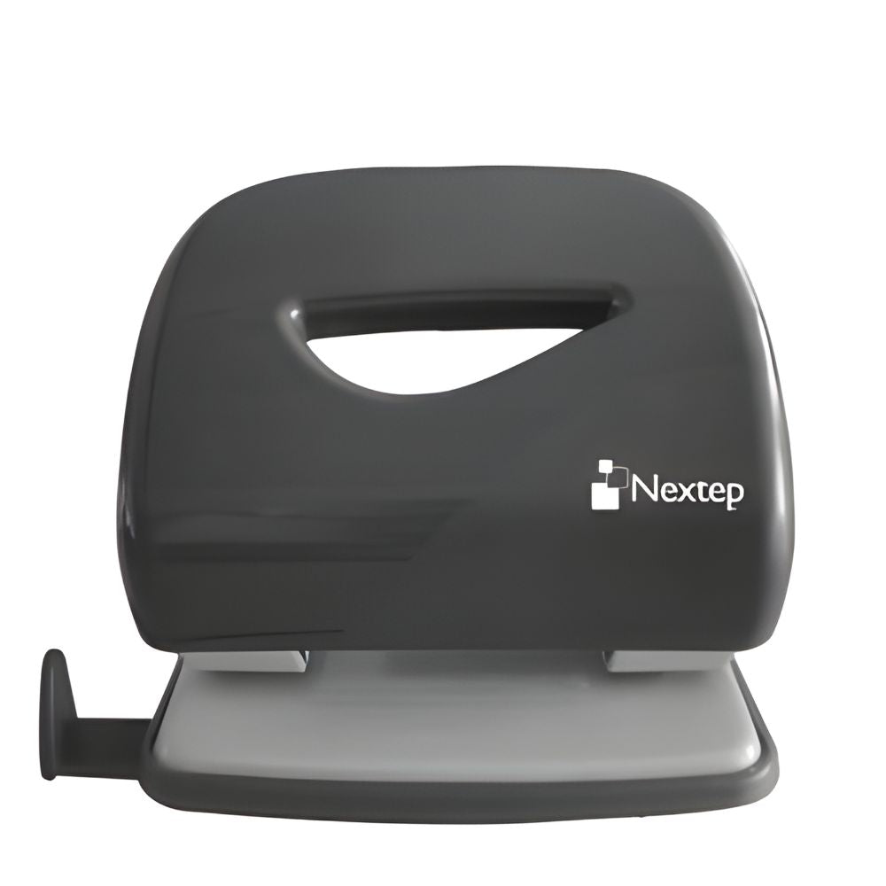 Perforadora Nextep Ergonómica 2 Orificios - Capacidad 30 Hojas