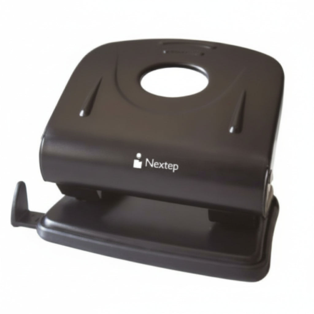 Perforadora Nextep Plástica 2 Orificios 8cm 25 Hojas NE-121P