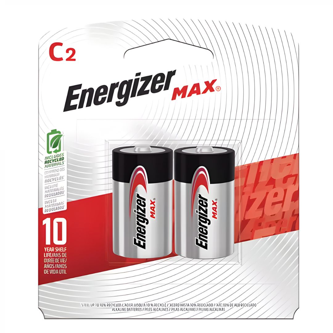 Pilas Alcalinas Energizer C (E93)
