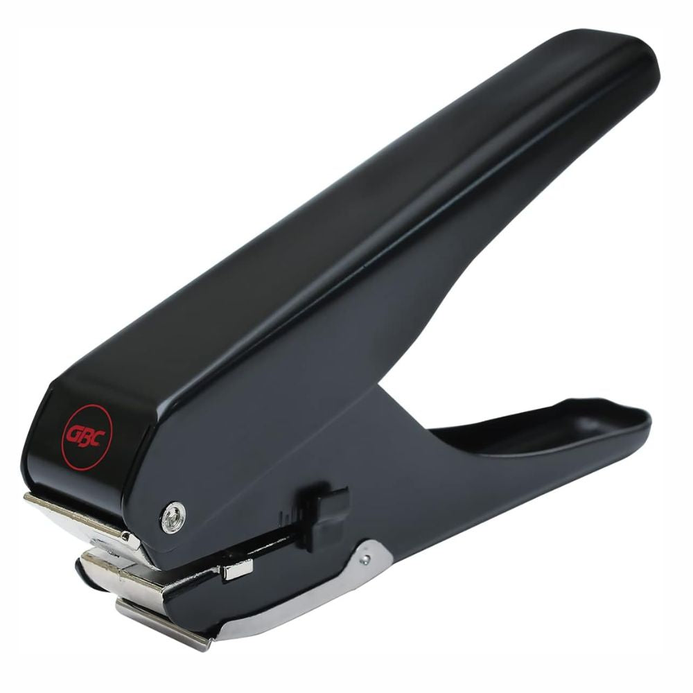 Pinza Perforadora GBC para Gafetes PVC | Modelo MX60077 | Acero Troquelado