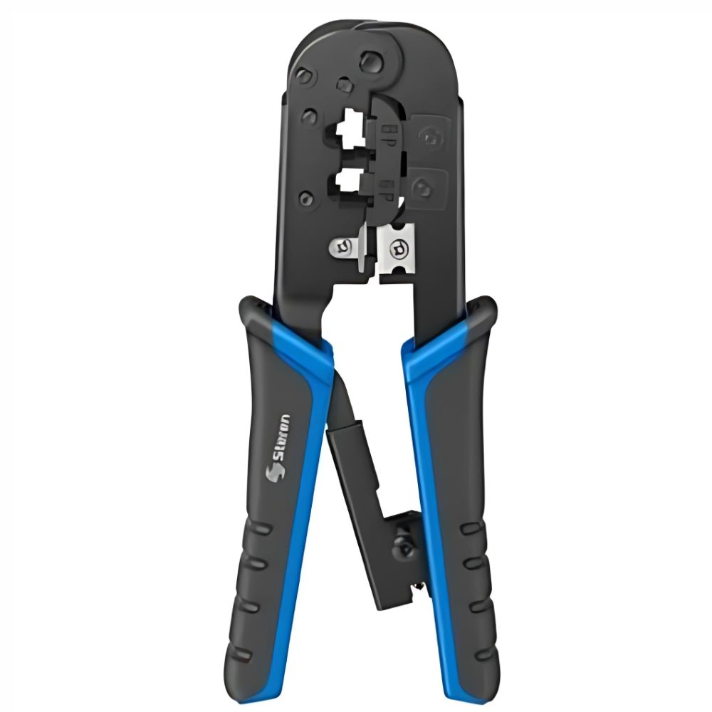 Pinza Steren HER-668 | Ponchadora Profesional RJ45, RJ12, RJ11