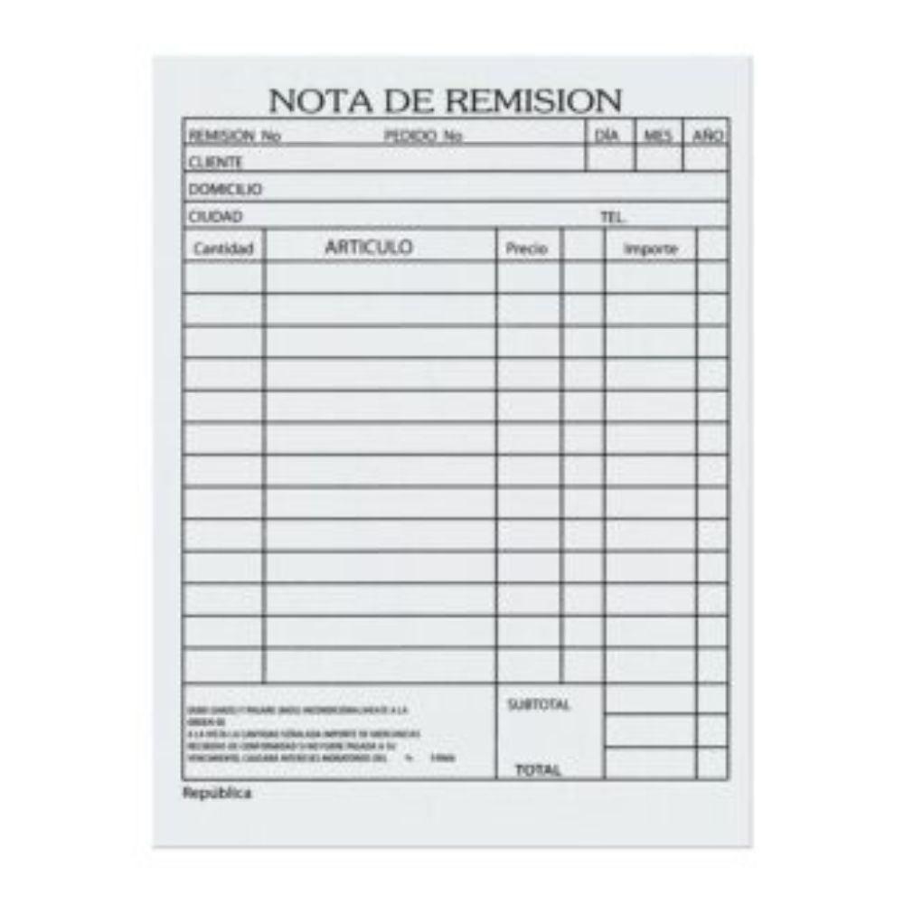 Remisión Autocopiante Pinos Altos Esquela - Colmenero Shop