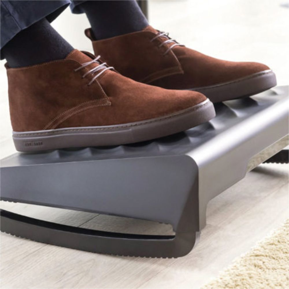 Reposapiés Fellowes Breyta Ergonómico | 3 Alturas | Antideslizante | 100098566