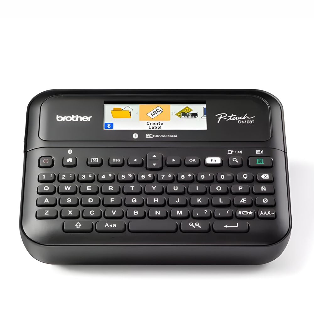 Rotuladora Brother PT-D460 | Conexión a PC | Pantalla LCD
