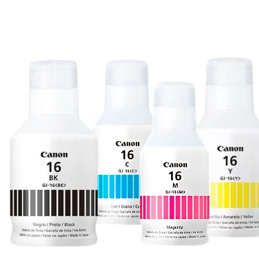 Tanque de Tinta Canon GI-16 para GX6010 y GX7010 | Alta Capacidad