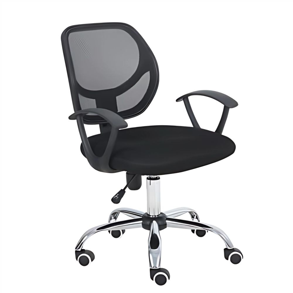 Silla Secretarial Nextep | Respaldo de Malla y Altura Ajustable Ne-650s