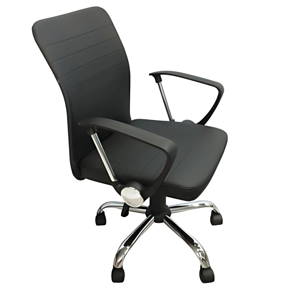 Silla Ejecutiva Nextep Altura Ajustable Reclinable Polipiel/Base Giratoria