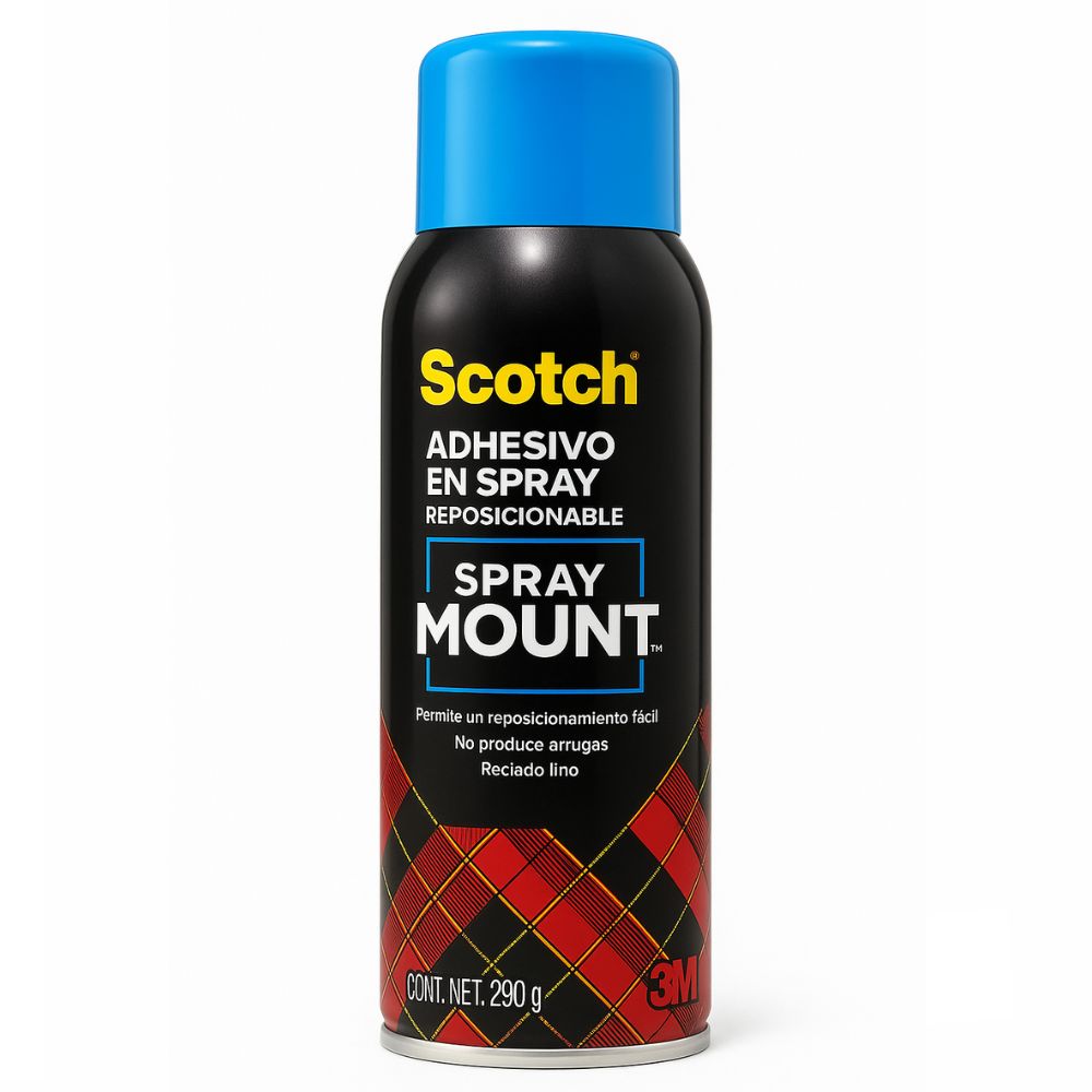 Adhesivo en Aerosol Spray Mount Scotch 3M 290g | Transparente