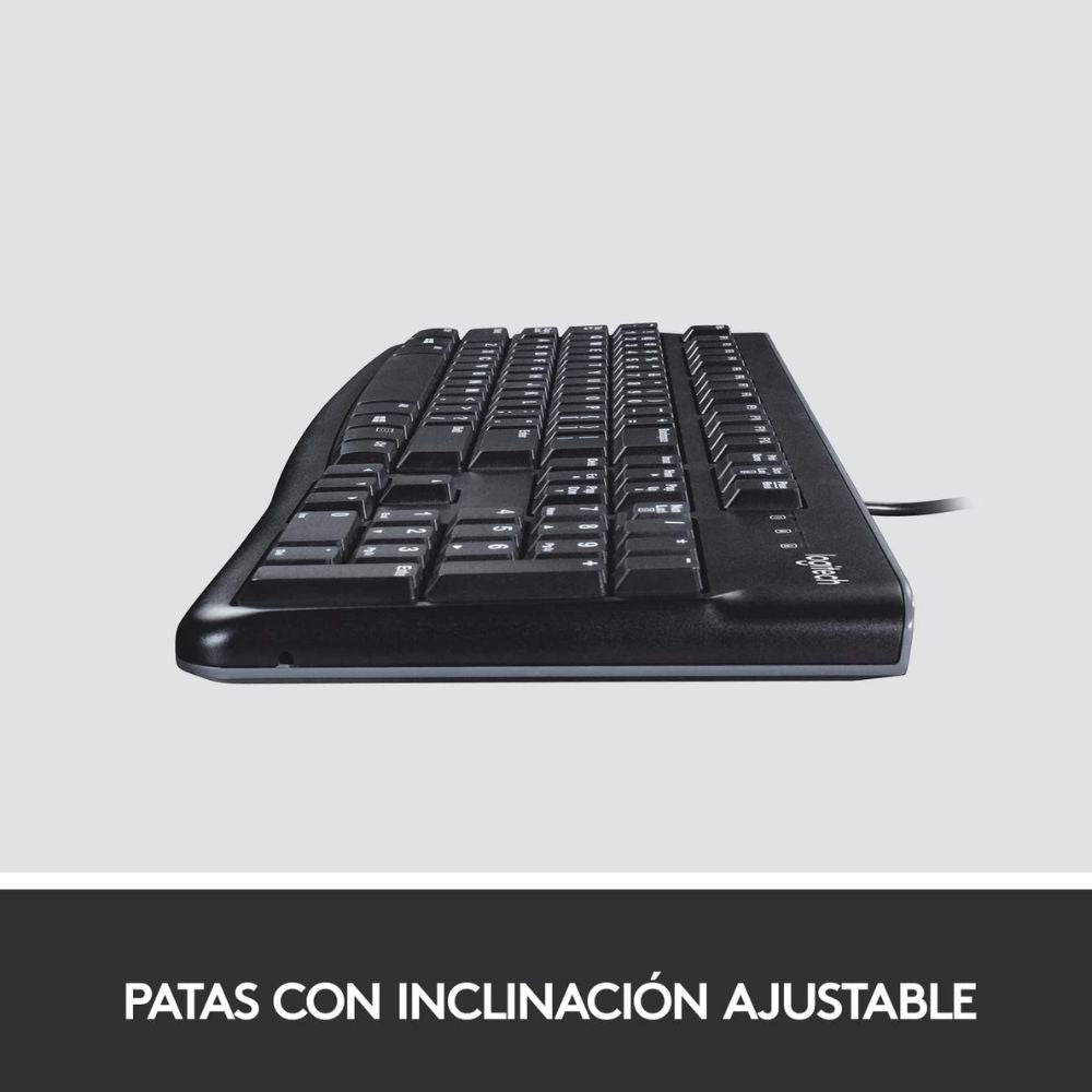 Teclado logitech K120 antisalpicaduras USB