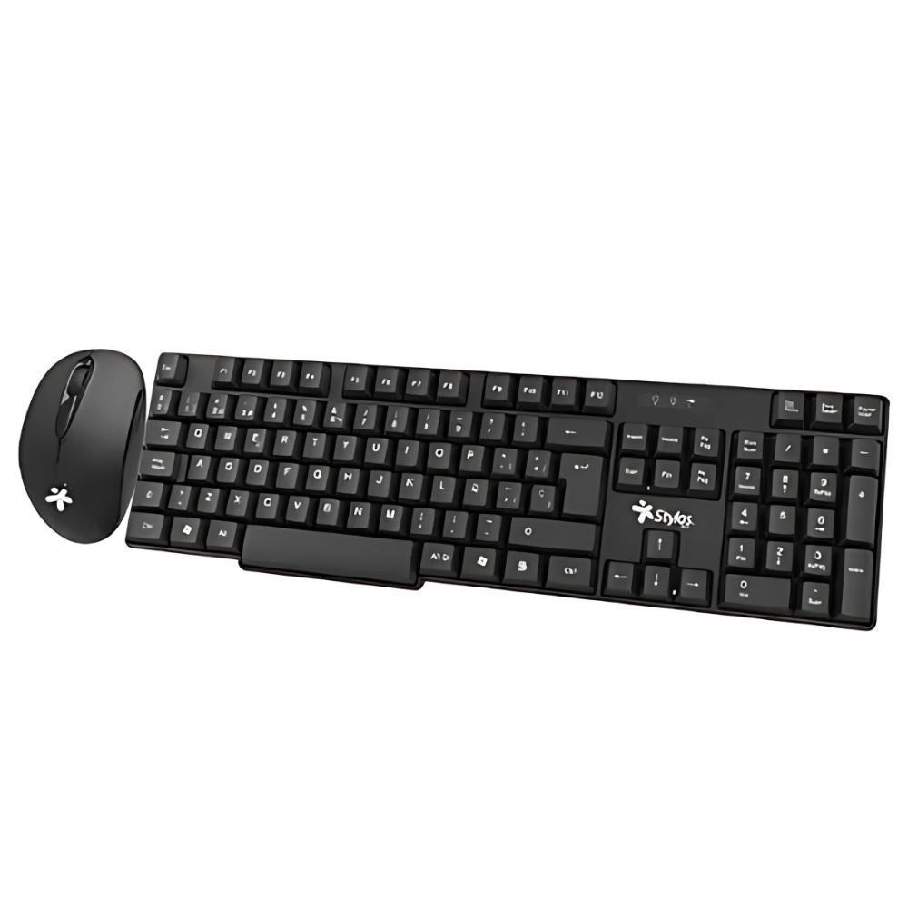 Kit Teclado y Mouse Inalámbrico Stylos Tech | 105