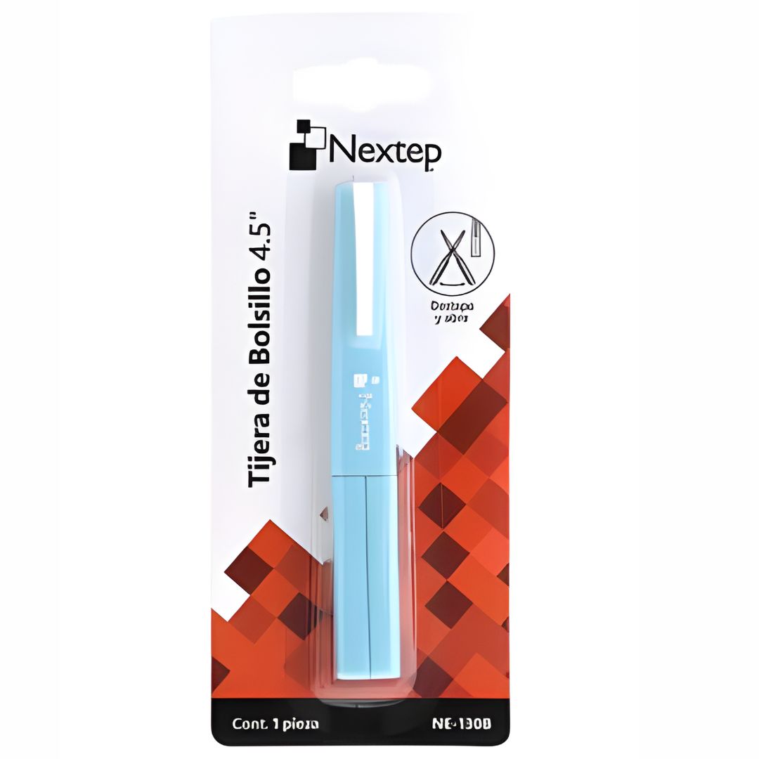 Tijera de Bolsillo Nextep 4.5" NE-130B