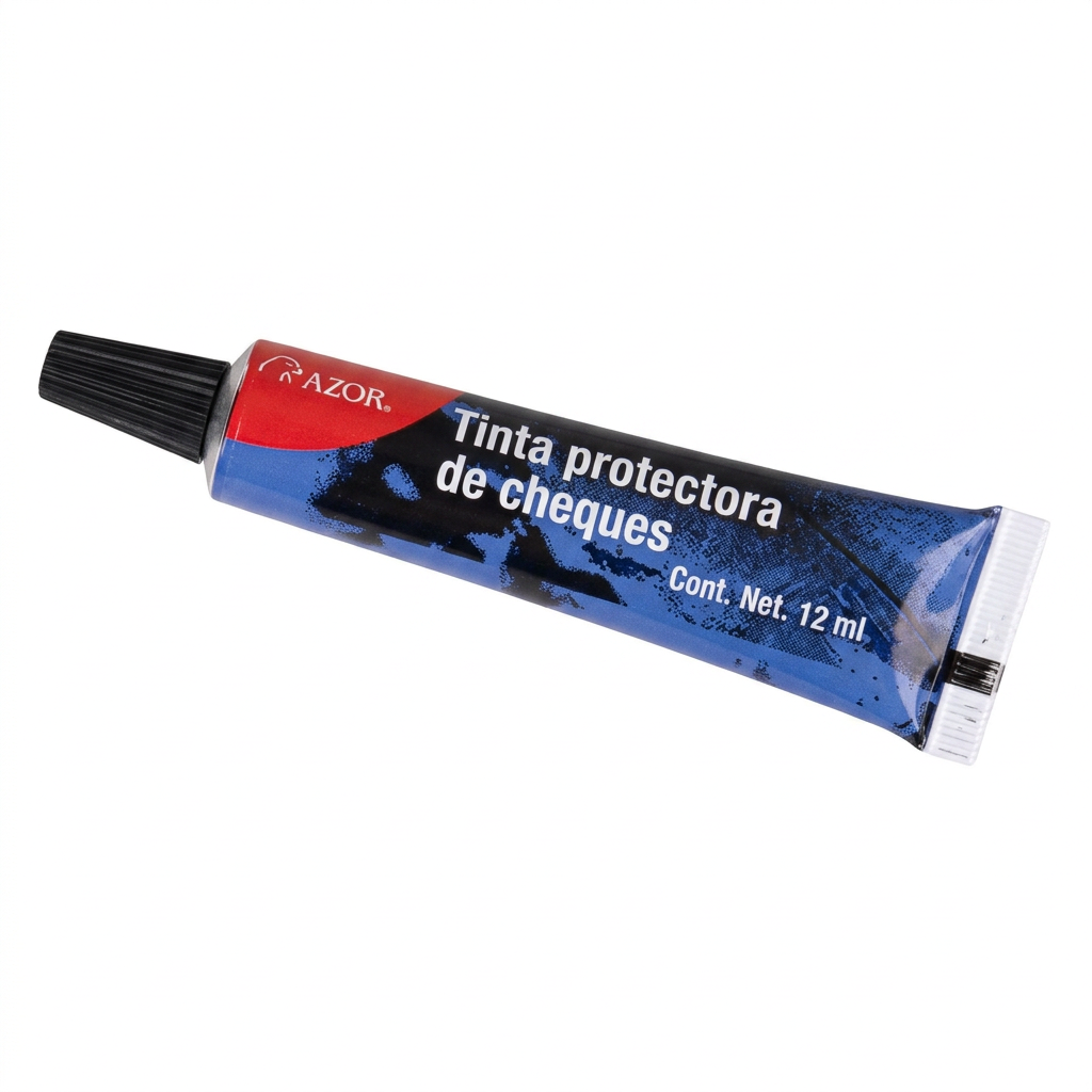 Tinta Protectora de Cheques y Foliadoras Stafford 12ml