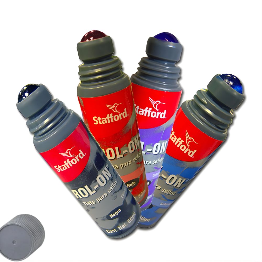 Tinta para Sello Stafford Roll-On 60 ml