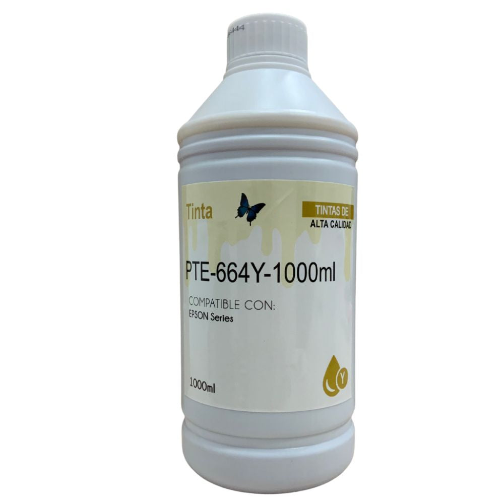 Tinta Epson L310 L365 L575 Compatible 1L | Tinta EcoTank 664 Calidad Premium