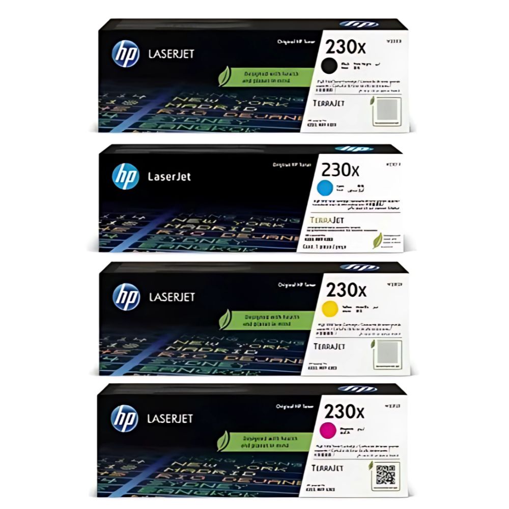 Tóner HP LaserJet 230X Original | Negro y Colores | 7500 Páginas