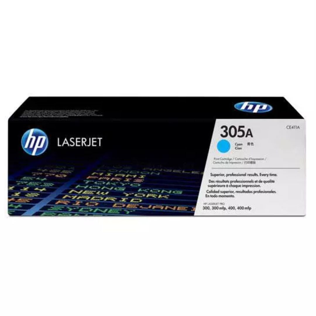 Tóner Original HP 305A | Negro y Colores | CE410A CE411A CE412A CE413A