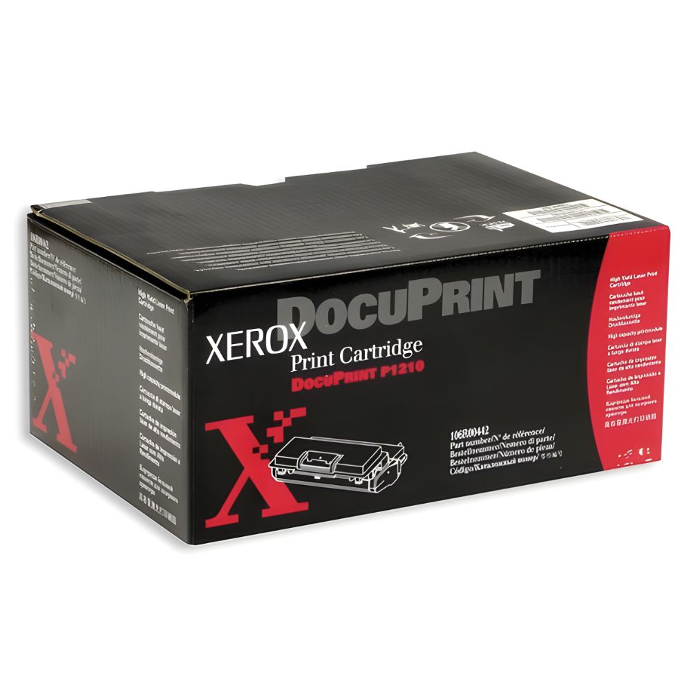 Toner Xerox 106R00442 Original Negro | 6,000 Págs | DOCUPRINT P1210