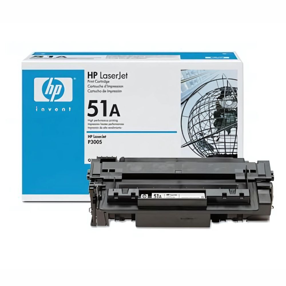 Tóner Original HP Q7551A Negro | 6,500 páginas
