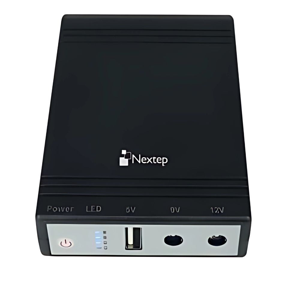 UPS Nextep Compacta para Módem | 2 Salidas, Respaldo de hasta 1.8 hrs