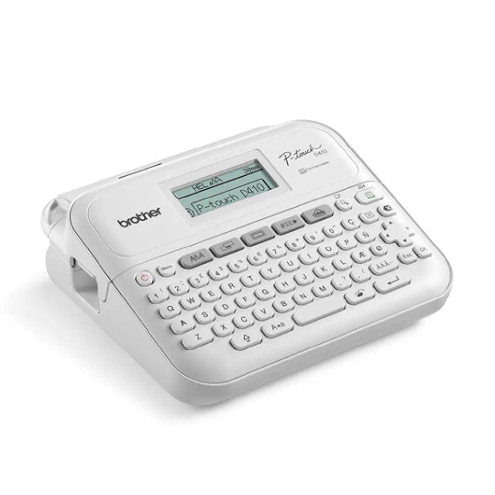 Rotulador Brother De Sobremesa Con Teclado Y Conexión A Pc PTD410 - Colmenero Shop