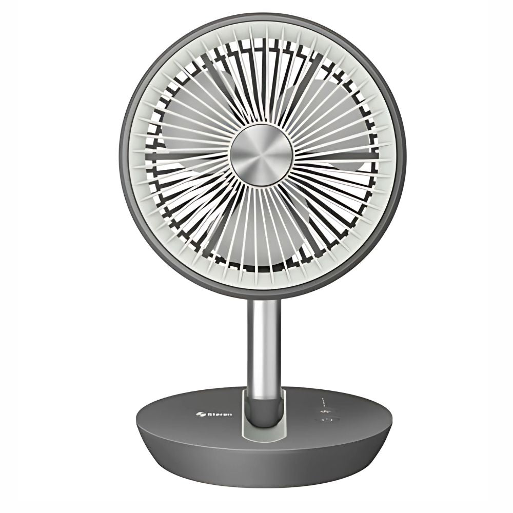 Ventilador Steren FAN-260GR | Plegable, Recargable, Silencioso
