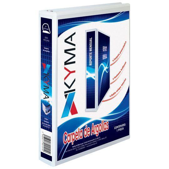 Carpeta panorámica de 1" en D blanca - Colmenero Shop