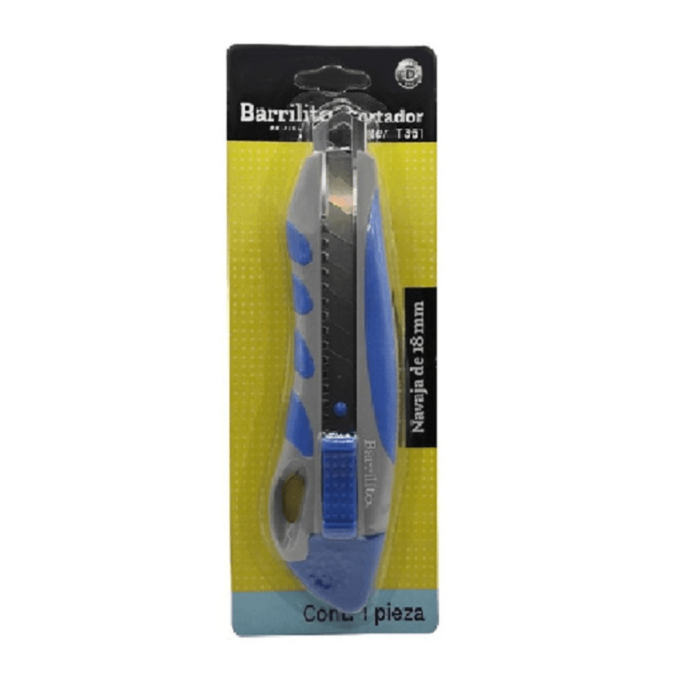 Cutter Barrilito T361 alma de metal 18mm - Colmenero Shop