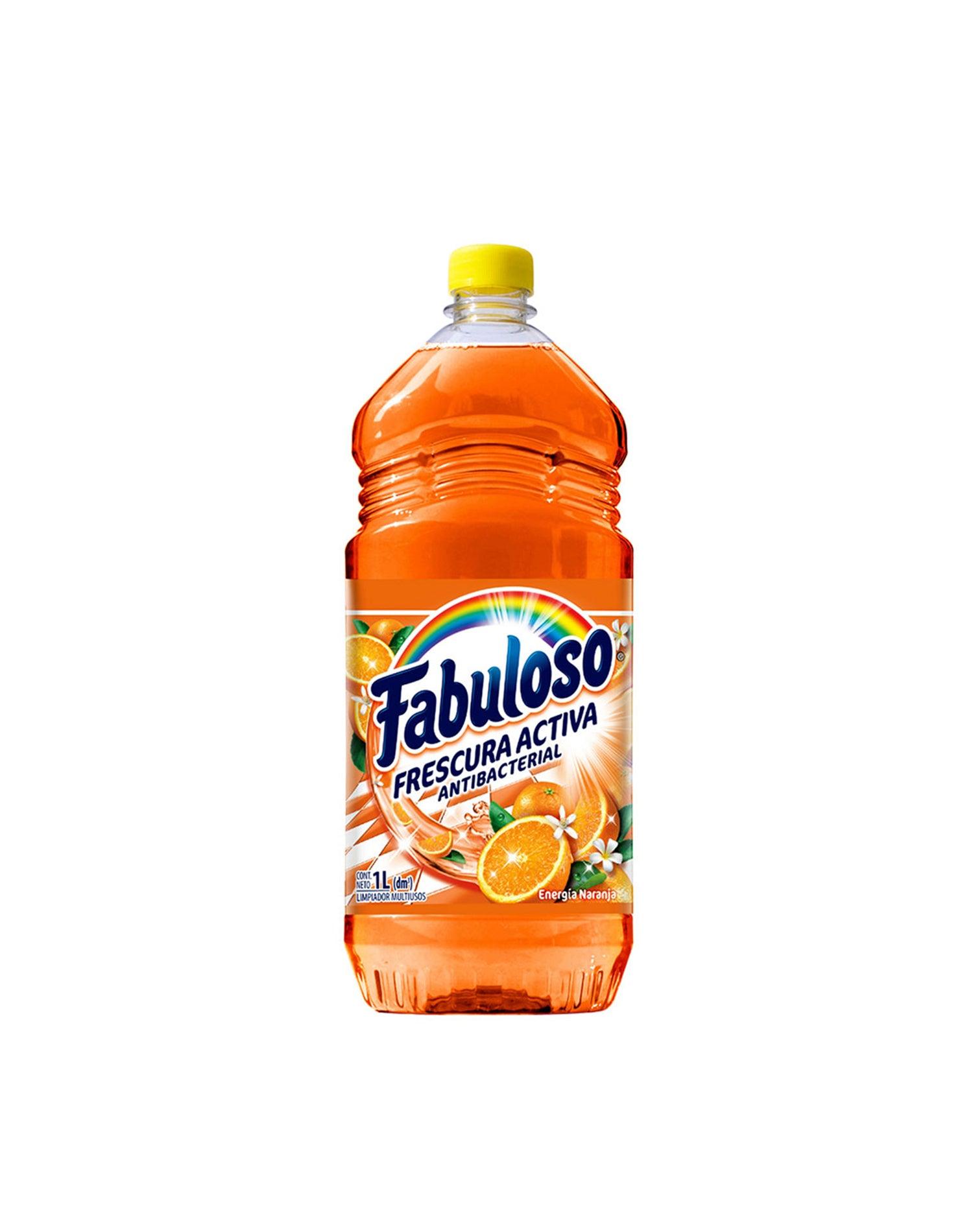 Limpiador Fabuloso naranja 1lt - Colmenero Shop