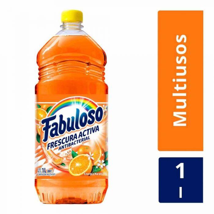 Limpiador Fabuloso naranja 1lt - Colmenero Shop