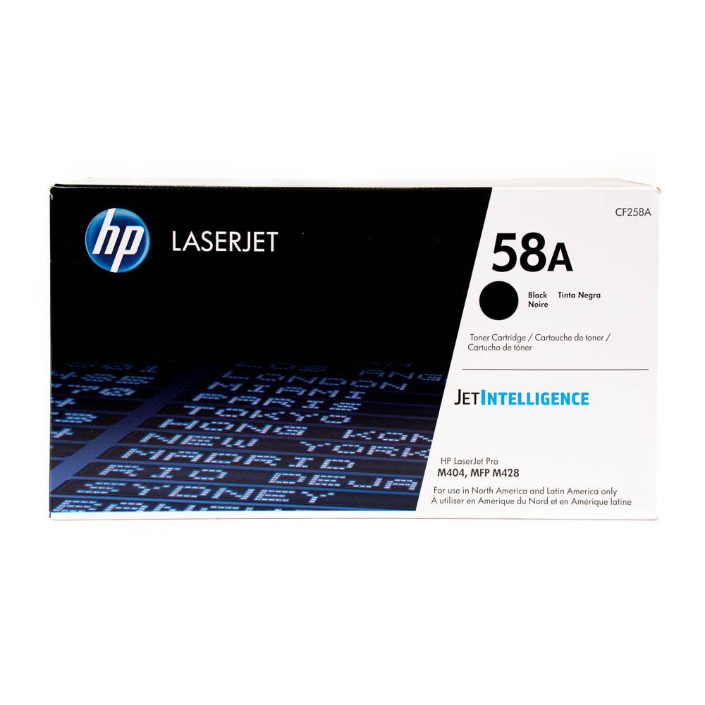 Tóner HP 58A Negro Original LaserJet Pro M404 M428 | CF258A
