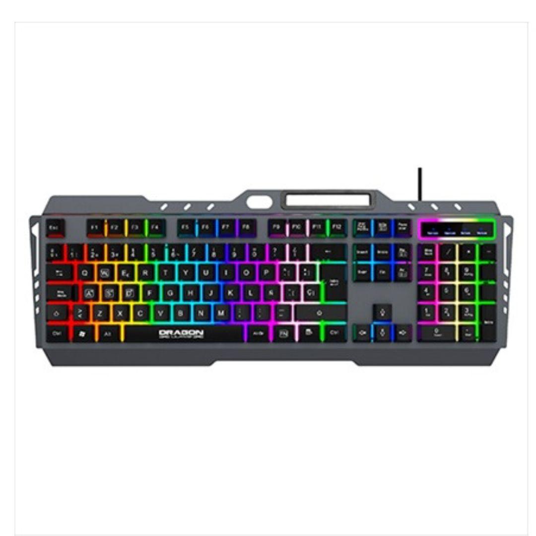 Kit Gamer Teclado y Mouse Nextep RGB Tapete Incluido - Colmenero Shop