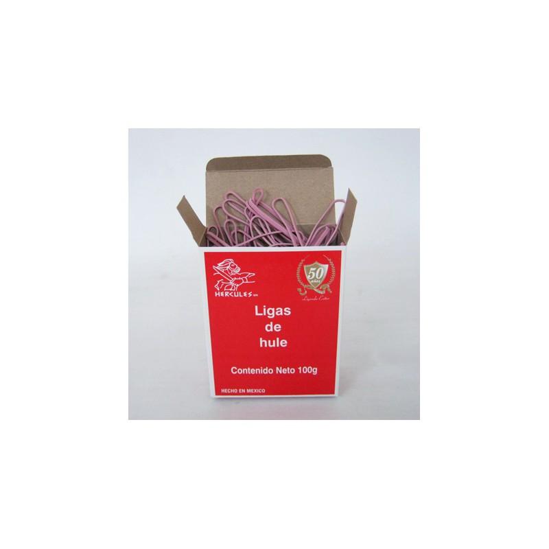 Liga de hule Hercules N° 33 caja 100gr - Colmenero Shop