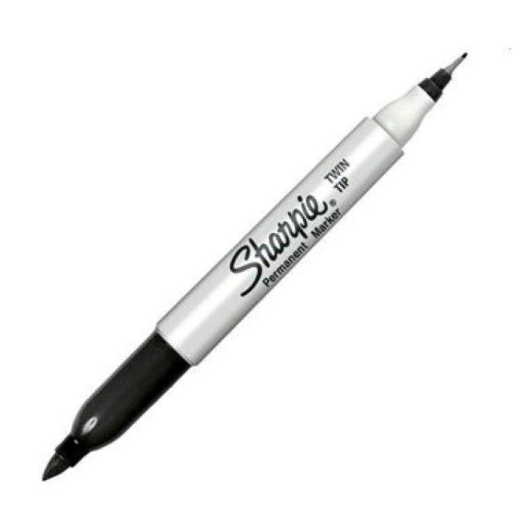 Marcador Permanente Sharpie Twin Tip – Doble Punta Fino y Ultrafino Colmenero Shop