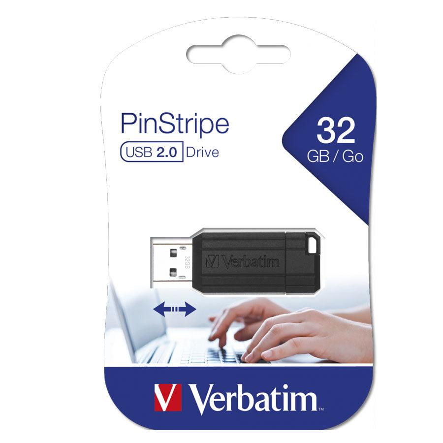 Memoria Verbatim USB 32GB Pinstripe - Colmenero Shop