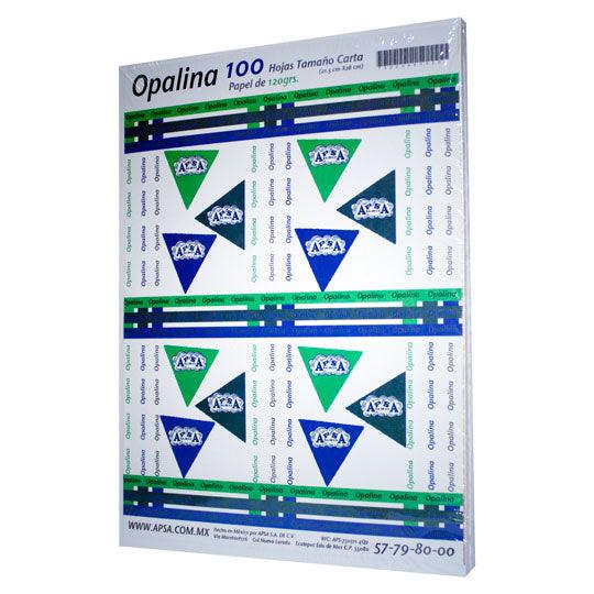 Papel Opalina Tamaño Carta 120 Gramos - Colmenero Shop