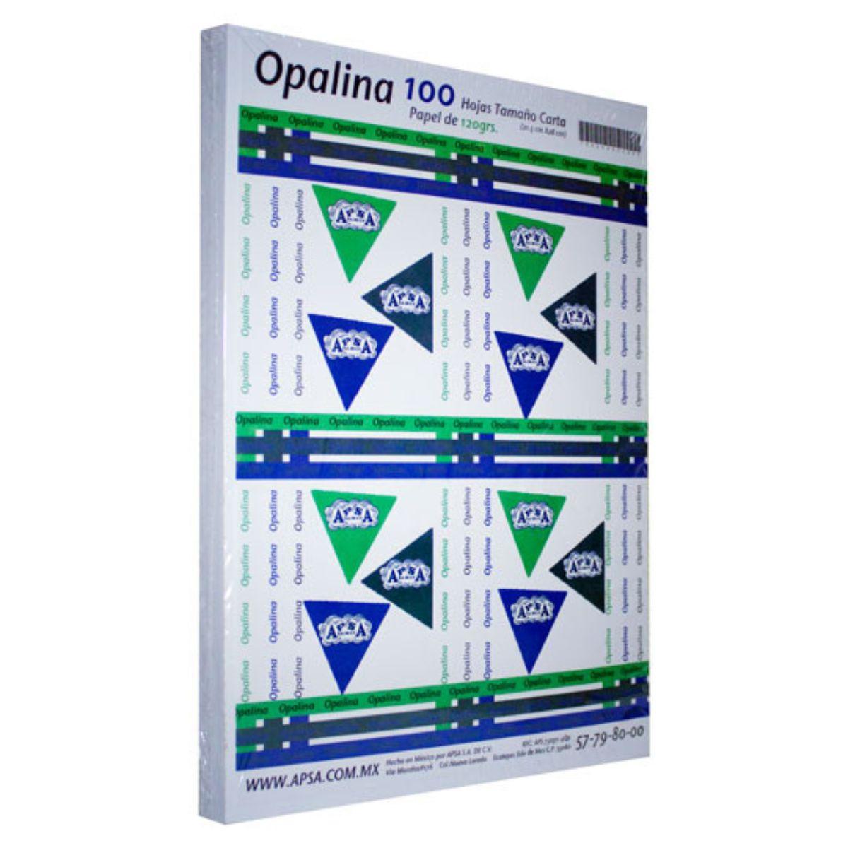 Papel Opalina Tamaño Carta 120 Gramos - Colmenero Shop