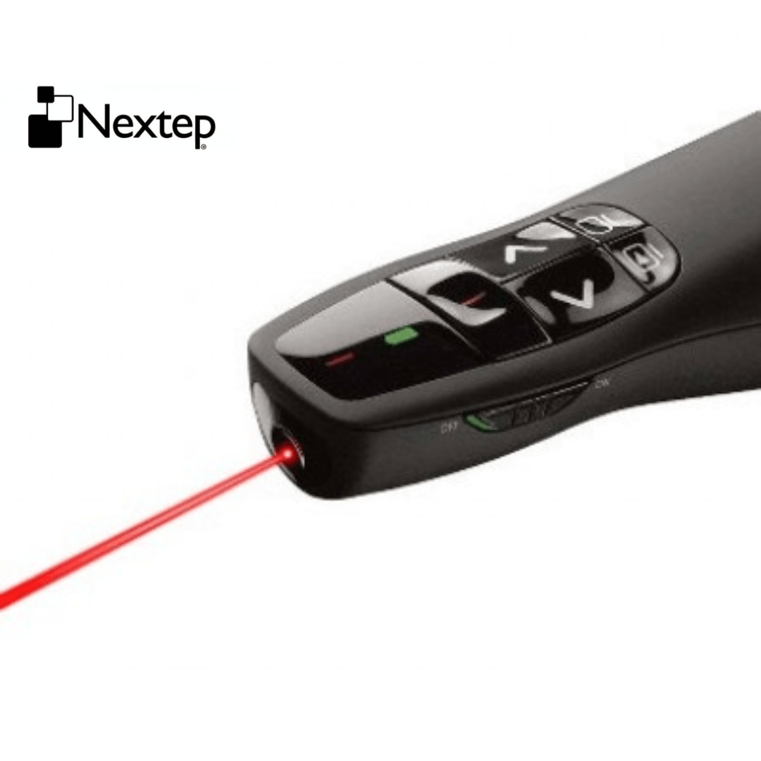 Presentador Inalámbrico Nextep con Apuntador Láser - Colmenero Shop