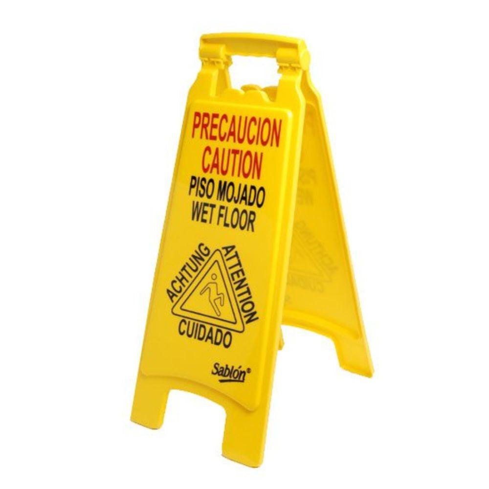 Señal Caballete Piso Mojado PM77002 - Colmenero Shop