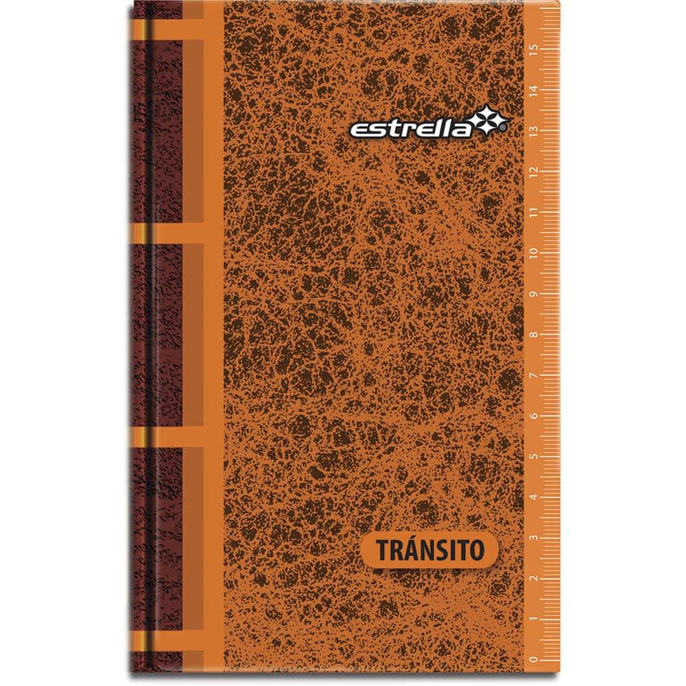 Libreta Transito 96 Hojas Estrella pasta dura - Colmenero Shop