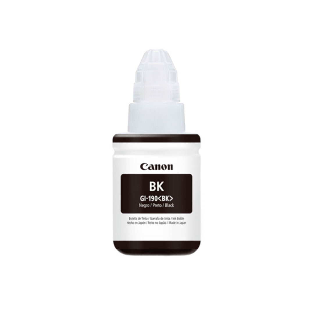 Cartucho Tinta Canon Gi-190 Negro - Colmenero Shop
