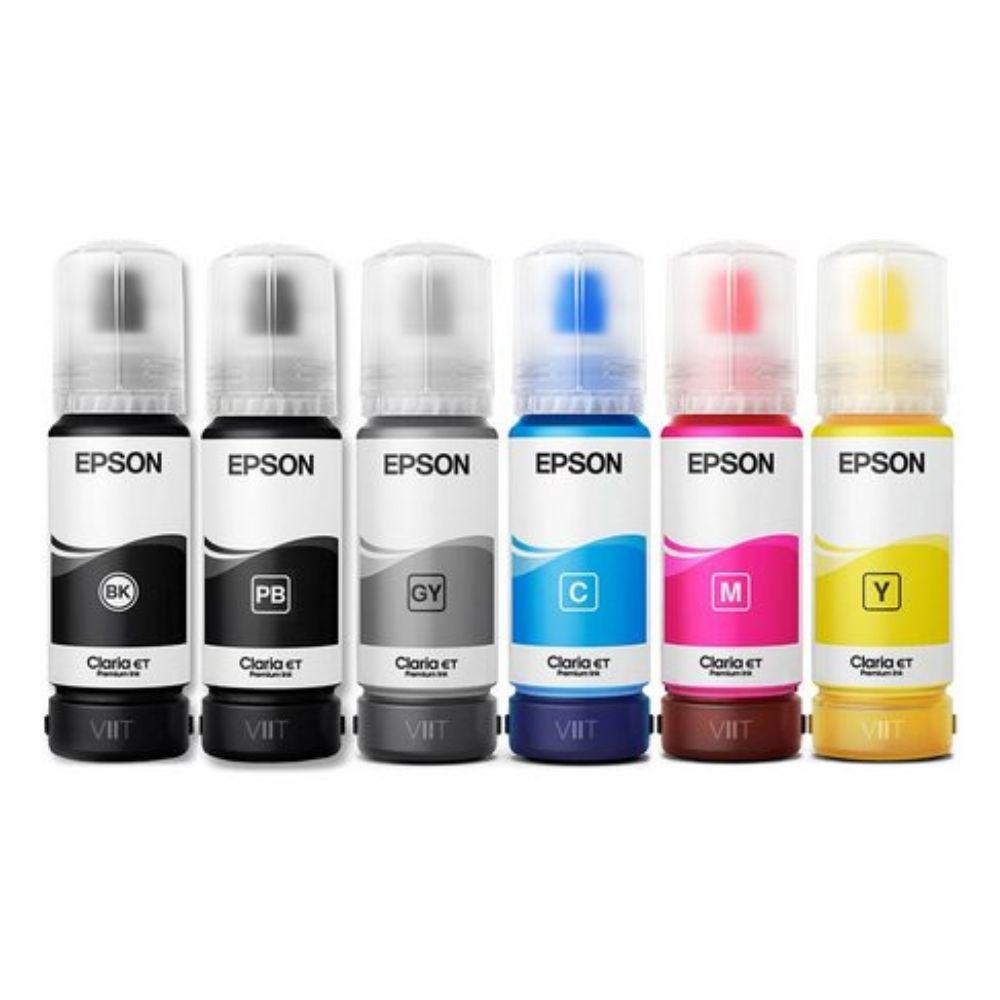 Tinta Epson Negra T555 Para L8160 Y L8180 - Colmenero Shop