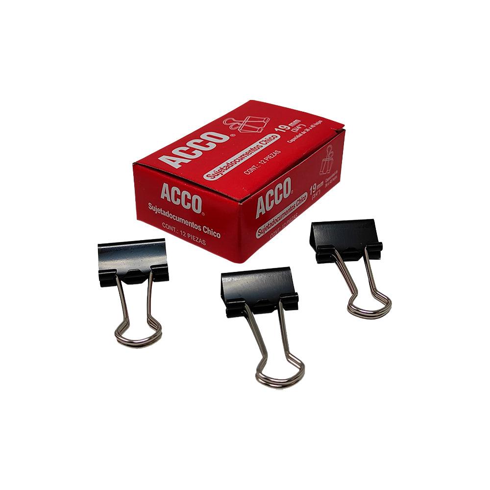 Sujetadocumentos Acco chico 19mm P2462 - Colmenero Shop