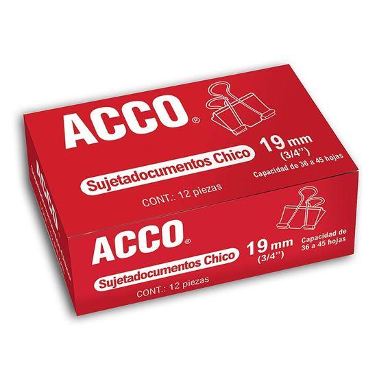 Sujetadocumentos Acco chico 19mm P2462 - Colmenero Shop