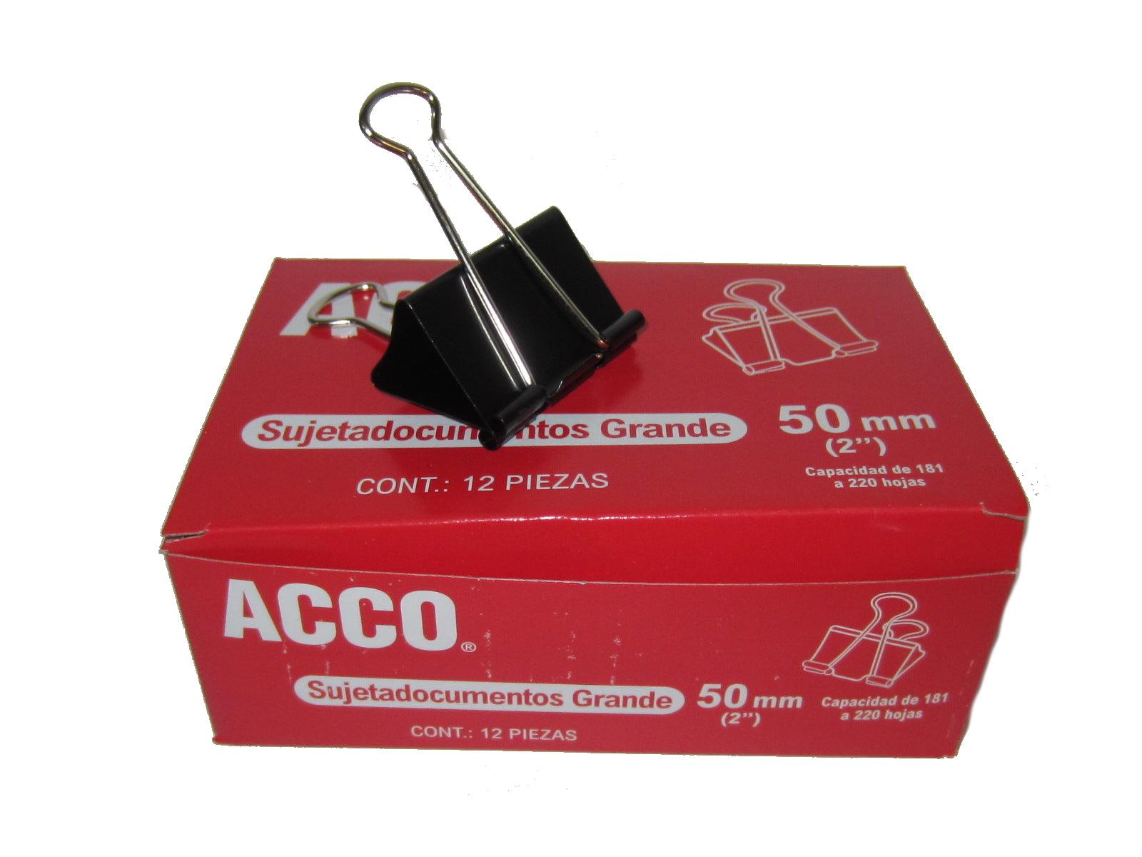 Sujetadocumentos Acco grande 50mm P2464 - Colmenero Shop