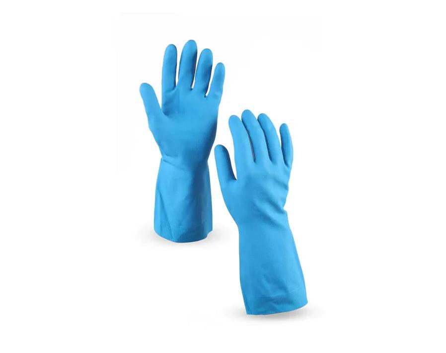 Guantes De Latex Azules Afelpados Scotch-Brite 3m Tamaño Grande - Colmenero Shop