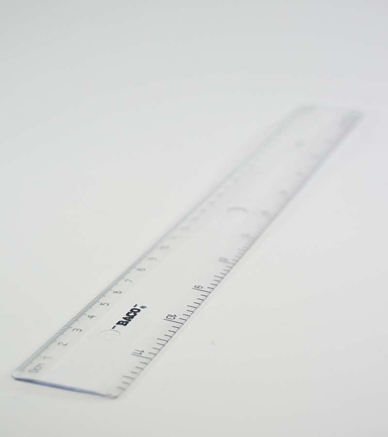 Regla de plástico Baco 30 CM - Colmenero Shop