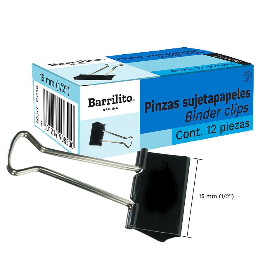 Sujetadocumentos Barrilito 15mm - Colmenero Shop