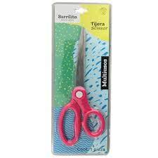 Tijeras Barrilito 6" mango de plastico - Colmenero Shop