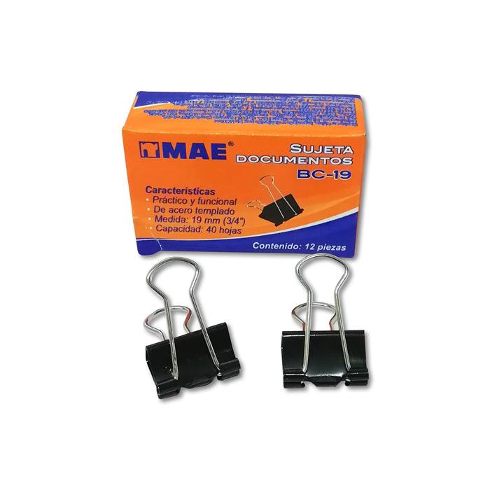 Sujetadocumentos Mae 19mm - Colmenero Shop