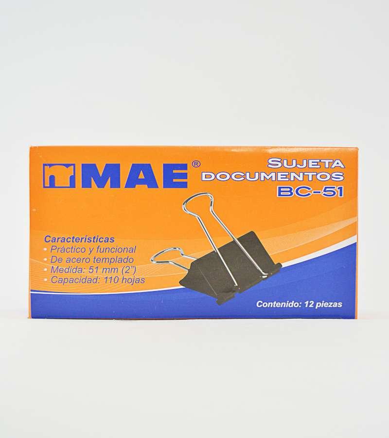 Sujetadocumentos Mae 51mm - Colmenero Shop